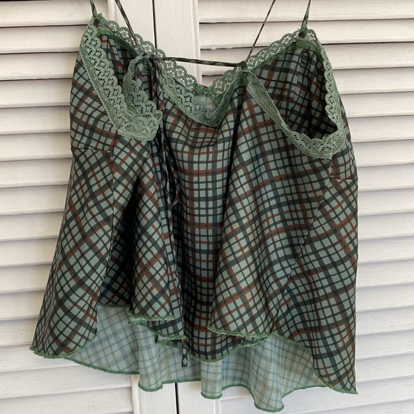 Free People Intimately Plaid Cami - Picture 7 of 7